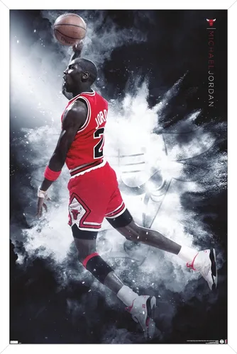 Vista 11 de Trends International Michael Jordan - Póster de pared Burst