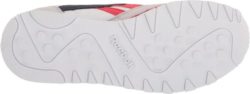 Vista 4 de Reebok Tenis clásicos de nailon para hombre NegroAzul MarinoBlanco