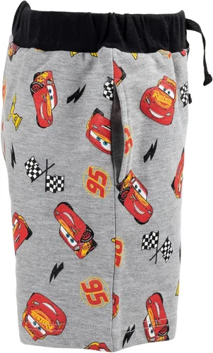 Vista 5 de Disney Pixar Cars Mickey Mouse King Toy Story Buzz Lightyear - Conjunto de camiseta gráfica y pantalones cortos de rizo francés