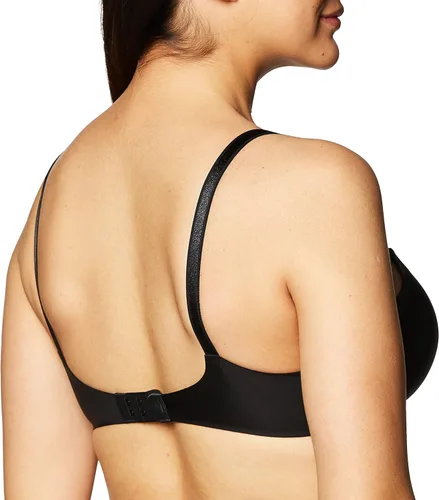 Vista 3 de Warner's - Brasier tipo camiseta No Side Effects para mujer, con forro ligero, cómodo, con varillas, modelo 1356