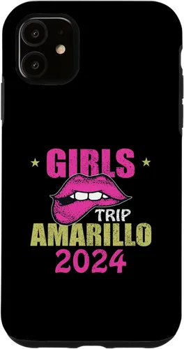 Vista 5 de iPhone 15 Amarillo 2024 Girls Trip Group Matching Party Weekend Case