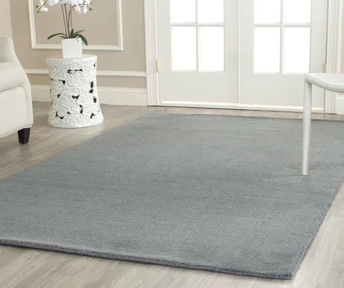 Vista 15 de SAFAVIEH Himalaya Collection - Alfombra de pasillo, 2 pies 3 pulgadas x 6 pies, color azul, lana hecha a mano, ideal para zonas de alto tráfico