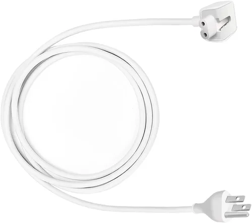 Vista 5 de LEAGY Paquete de 2 adaptadores de corriente de repuesto de 6 pies de cable de extensión de pared compatible con Mac iBook MacBook Pro MacBook