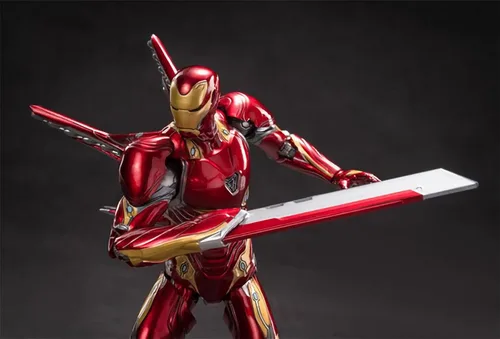 Vista 2 de OVONNI - Figura de acción coleccionable de 7 pulgadas de MK50Ironman (Versión Deluxe), articulaciones completamente móviles, accesorios de múltiples
