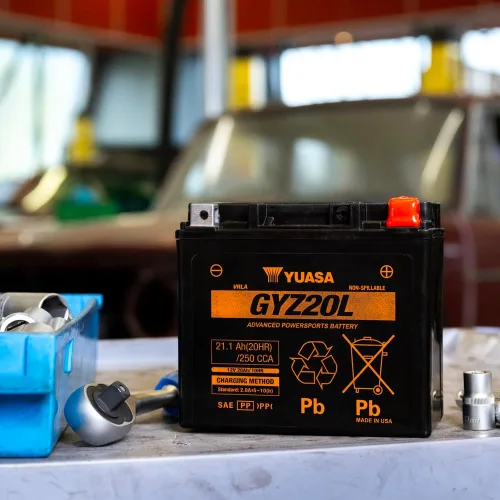 Vista 3 de Yuasa YUAM720GZ GYZ20L Batería