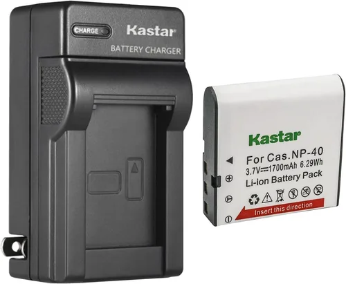 Vista 8 de Kastar Cargador de batería de pared AC para Minolta MN4K100Z 4K Ultra HD, Minolta MN4K30NV 4K Ultra HD / 30 MP, Minolta MN100HDZ 1080P HD