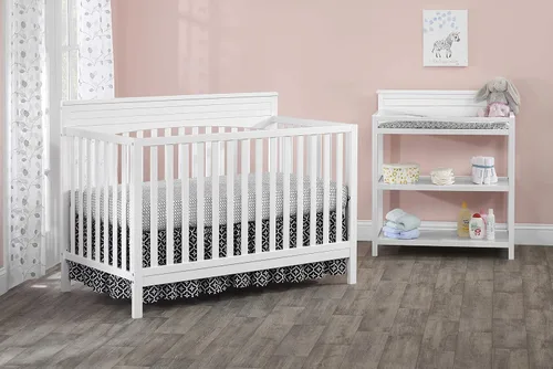 Vista 3 de Oxford Baby Cambiador universal con almohadilla, blanco nieve