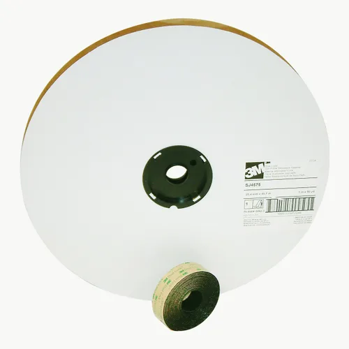 Vista 2 de 3M cinta adhesiva SJ4575, sujetador resellable, doble traba, bajo perfil, Negro