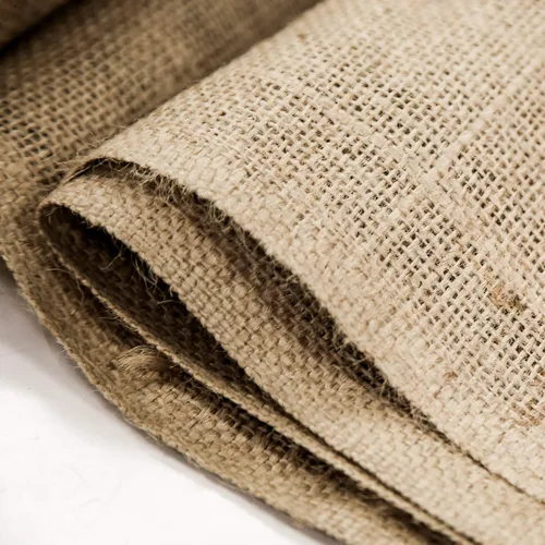 Vista 8 de Burlap Fabric, 38-40 pulgadas de ancho, más de 100 yardas en stock- 100 yardas 100% yute - natural