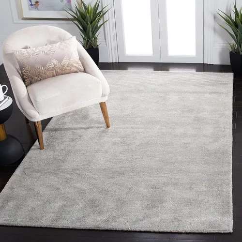 Vista 9 de SAFAVIEH Himalaya Collection - Alfombra de pasillo, 2 pies 3 pulgadas x 6 pies, beige, hecha a mano de lana y viscosa, ideal para zonas de alto
