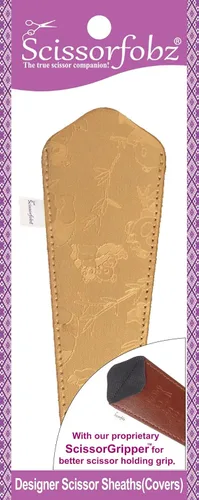 Vista 14 de Fundas protectoras para tijeras de diseño, para pequeñas tijeras de bordado, color verde mar, #SS-7