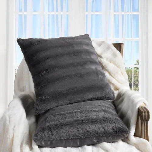 Vista 17 de Cheer Collection Almohadas Decorativas de Piel Sintética - Almohadas Decorativas para Sofá, Almohadas Decorativas para Cama, Almohadas de Acento