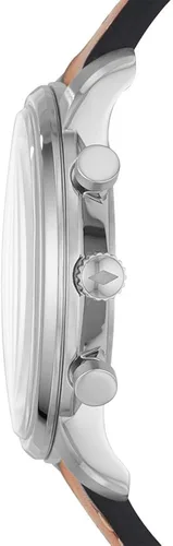 Vista 2 de Fossil Goodwin - Reloj cronógrafo de cuarzo para hombre acero inoxidable y cuero