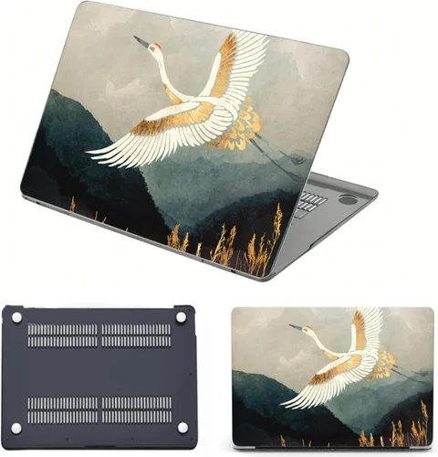 Vista 11 de Funda para laptop compatible con MacBook Air de 15 pulgadas, versión 2026-2023 M5 A3448 M4 A3241 A3114 M3 A2941 M2 Chip con pantalla de retina Mapa
