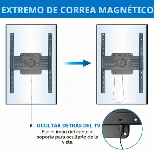 Vista 8 de Mount-It! Soporte de pared giratorio de horizontal a vertical para TV Soporte de TV vertical empotrado con rotación de 360 grados Se adapta a