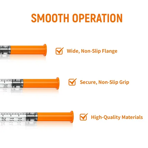 Vista 3 de 0.5 ml 30G 1 ml/cc 5/16" (8 mm) Pack de 25