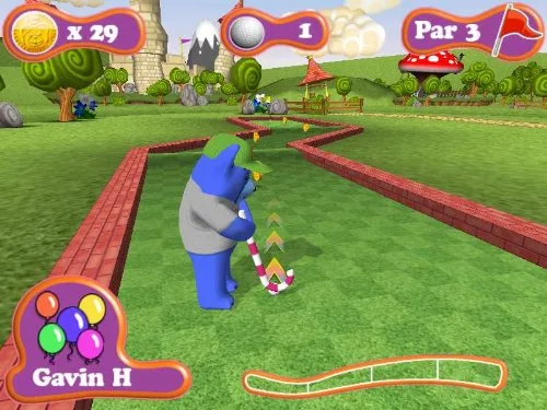 Vista 15 de Gummy Bears Mini Golf - Nintendo Wii