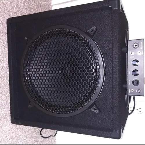 Vista 5 de FDXGYH Paquete de 2 parlantes de 10 pulgadas para parrilla de subwoofer