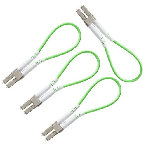 Vista 8 de GwliUni 4 unids OM3 Loopback Plug Tester Multimodo LC-UPC Fibra óptica Duplex Cable Adaptador 50/125