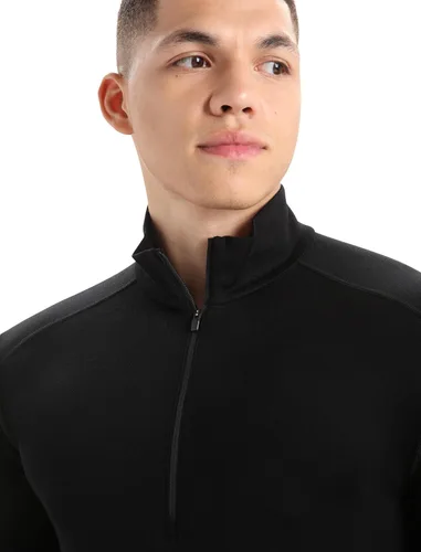 Vista 4 de ICEBREAKER 260 Tech - Camiseta de manga larga con cremallera de 12 para hombre