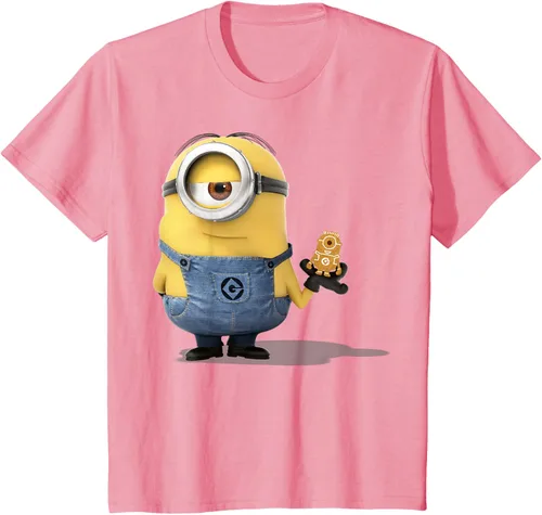 Vista 61 de Camiseta Despicable Me Minions Holding A Ginger Bread Minion Retrato Pequeña