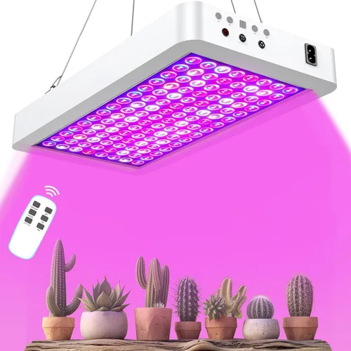 Vista 9 de B1500W Luz de Crecimiento LED para Plantas Ajustable, Las Mejores Luces de Crecimiento para Plantas de Interior de Espectro Completo, Semillas