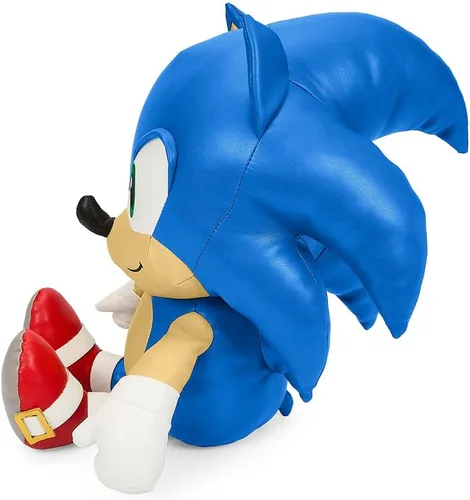 Vista 4 de Kidrobot Sonic The Hedgehog - Peluche de piel sintética de 16 pulgadas
