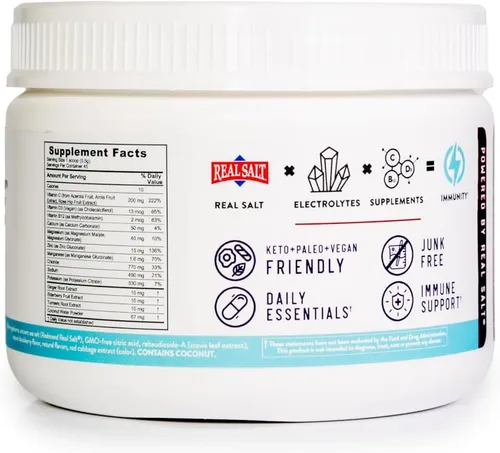 Vista 2 de REDMOND Re-Lyte Immunity, mezcla de suplementos multivitamínicos (BlackBerry)