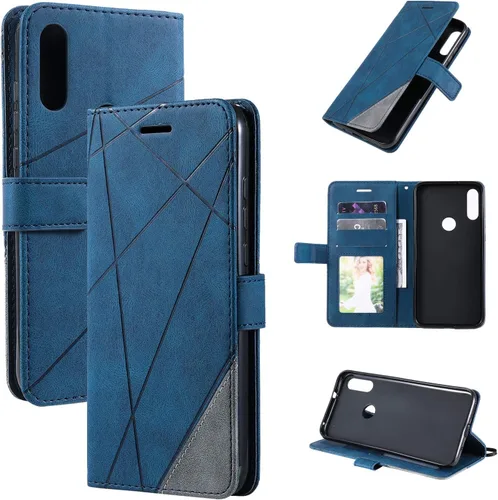 Vista 9 de Funda para Motorola Moto E 7ª generación 2020, funda para Motorola Moto E 2020 / Moto E 7ª generación 2020 XT2052DL XT2052-2PP Funda con tapa