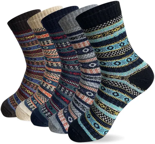 Vista 15 de MORECOO Socks for Women - Stocking Stuffers Gifts for Women A-multicolor 4