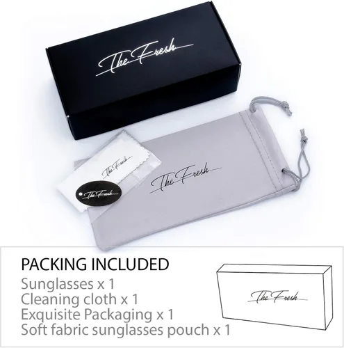 Vista 8 de The Fresh Clásico cristal elegante para mujer, diseño de belleza, caja de regalo
