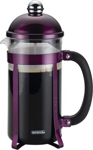 Vista 4 de BonJour Café 8-Cup Maximus French Press, Azul
