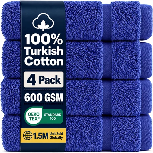 Vista 84 de Hawmam Linen - Juego de toallas de algodón turco original prémium, calidad de hotel para máxima suavidad y absorción, para cara, manos, cocina