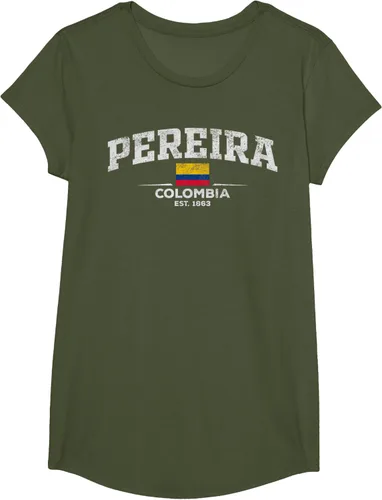 Vista 87 de Camiseta Pereira Colombia, Negro