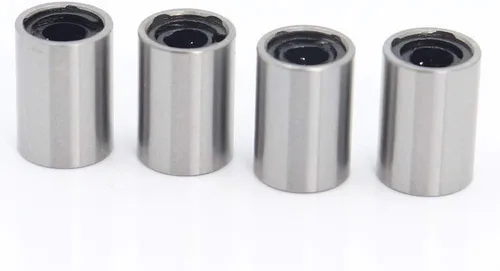 Vista 4 de LM3UU Linear Motion Bearings 3x7x10mm ABEC 1 Linear Motion Bearings LM UU (4PCS) (Size : LM03UU A1 4PCS)