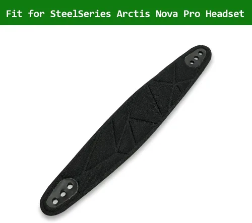 Vista 2 de Diadema de repuesto compatible con auriculares SteelSeries Arctis Nova Pro con cable