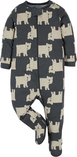 Vista 4 de Onesies - Pijama para bebé niño, paquete de 4 unidades Oso