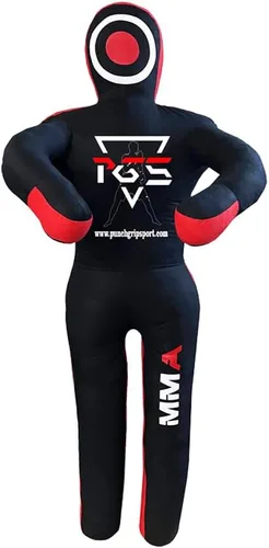 Vista 13 de MMA Grappling Dummy Brasileño JIU Jitsu BJJ Saco de boxeo para defensa personal lucha libre Judo Karate Boxeo Lanzamiento Sumisión Posición de pie