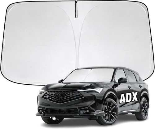 Vista 81 de Parasol para parabrisas Acura MDX 2001-2013, protector de parabrisas 300T, bloquea los rayos UV, ajuste personalizado, MDX para parabrisas