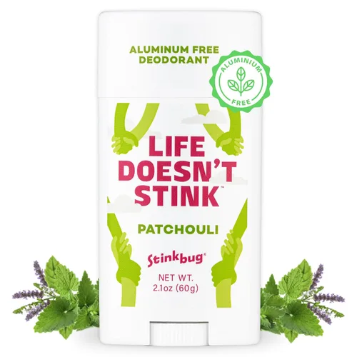 Vista 22 de Stinkbug Naturals - Desodorante orgánico sin aluminio con aceite de coco y aceites esenciales, sin parabenos, desodorante para piel sensible, 2.1