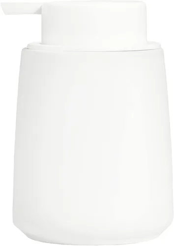 Vista 32 de Dispensador de jabón de manos de espuma de 12 onzas, dispensador de jabón espumoso negro para baño con bomba fácil de presionar, dispensador