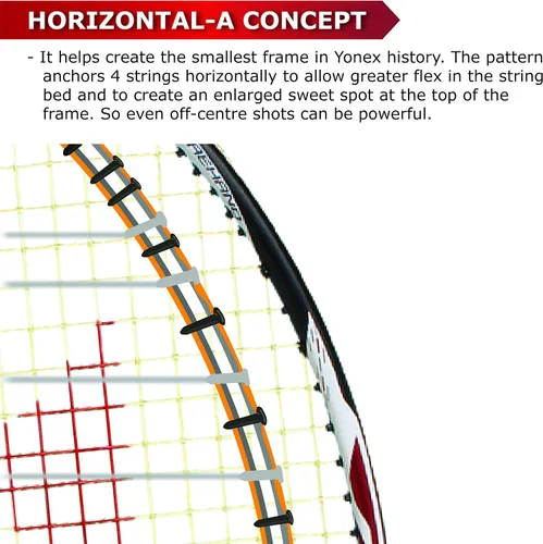 Vista 9 de Yonex Raqueta de bádminton - Duora Z- Strike