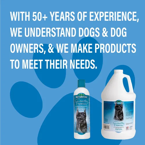 Vista 5 de Bio-Groom Country Freesia - Champú para perros con aroma natural, aloe vera, manzanilla, suministros de baño para gatos y perros, lavado