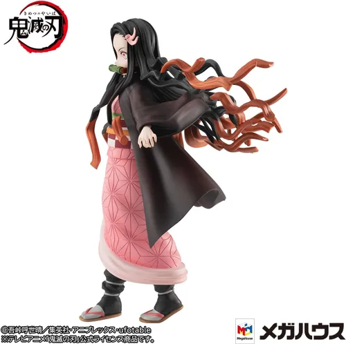 Vista 3 de MEGAHOUSE CORPORACIÓN GALS SER Demon Slayer KIMETSU NEZUKO KAMADO PVC FIG