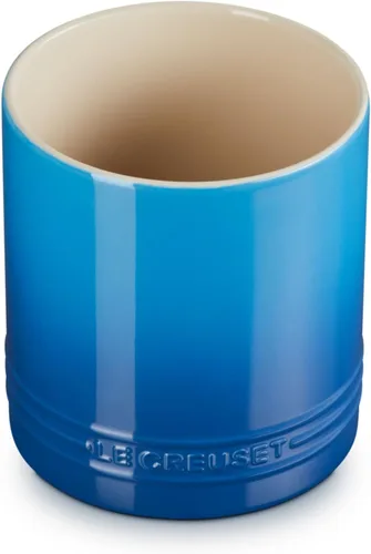 Vista 12 de Le Creuset Stoneware Signature Recipiente para Utensilios de Pared Recta, 1 cuarto de galón, Artichaut