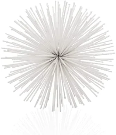 Vista 5 de Modern Day Accents 5387 Erizo Urchin XS Esfera Negra Juego de 2, 4 pulgadas de D