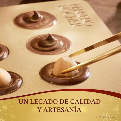 Vista 6 de Ferrero Collection - Confites y chocolates surtidos, caja de regalo de temporada de 12 piezas