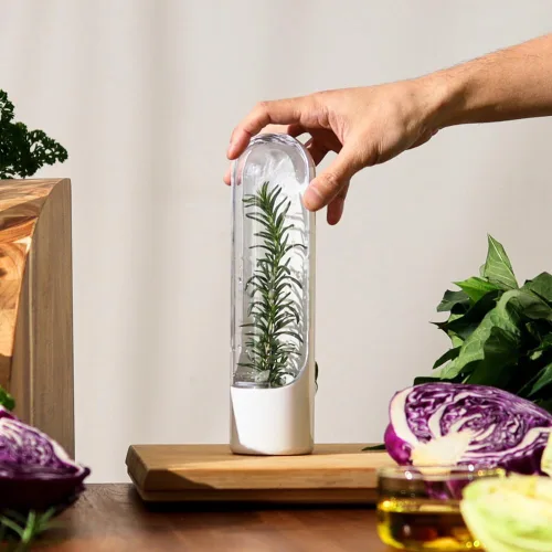 Vista 2 de Prepara Herb Savor Pod 2.0, blanco/verde