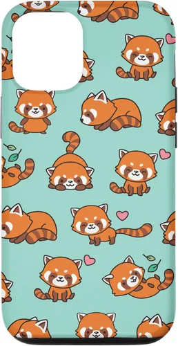 Vista 28 de Cute Funny Kawaii Womens Girls Kids Red Panda Lover Pattern Case for iPhone 17