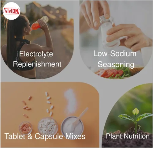 Vista 3 de Cloruro de potasio – 50 libras – Grado alimenticio USP Granular KCL – Suplemento de cápsula de tableta Excipiente – Ingrediente de vitamina mineral